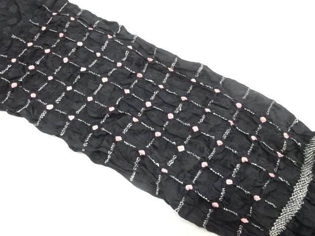 JAPANESE KIMONO / SHIBORI OBIAGE